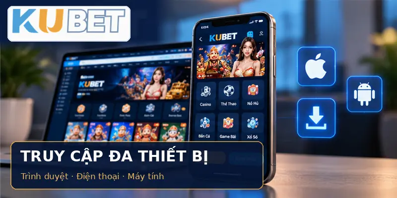 Phân biệt truy cập website với việc cài ứng dụng di động. 